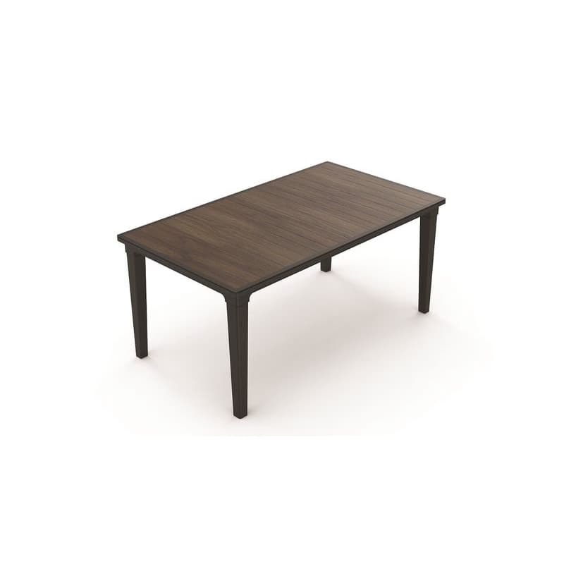 KETER Záhradný stôl DEFUTU 160 | walnut / grafit 1