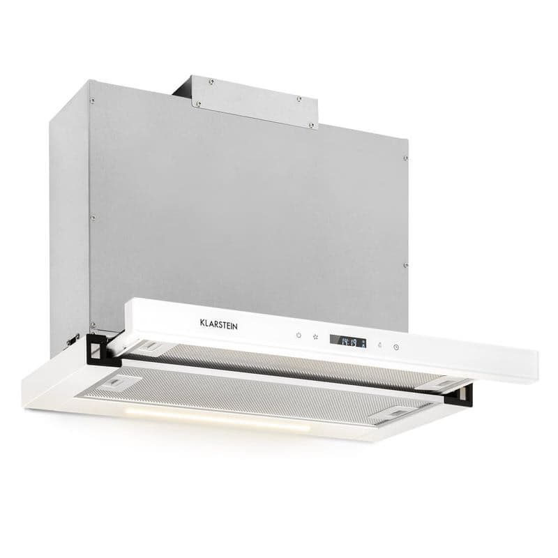 Klarstein Mariana Neo 60, plochý digestor, 60 cm, 640 m³/h, odsávanie vzduchu, LED 1
