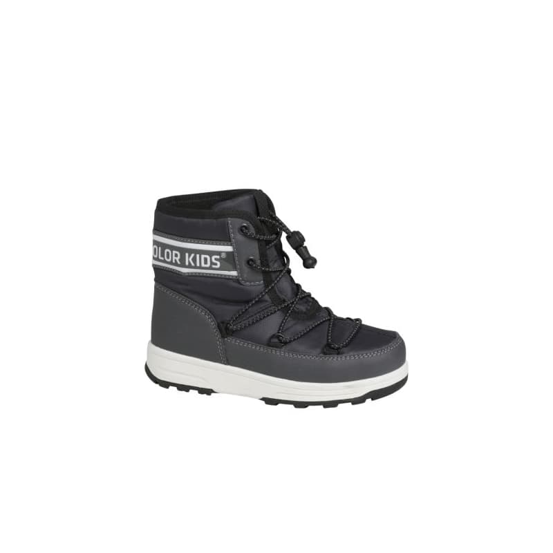 Detské vysoké zimné topánky COLOR KIDS Boots W. String, phantom