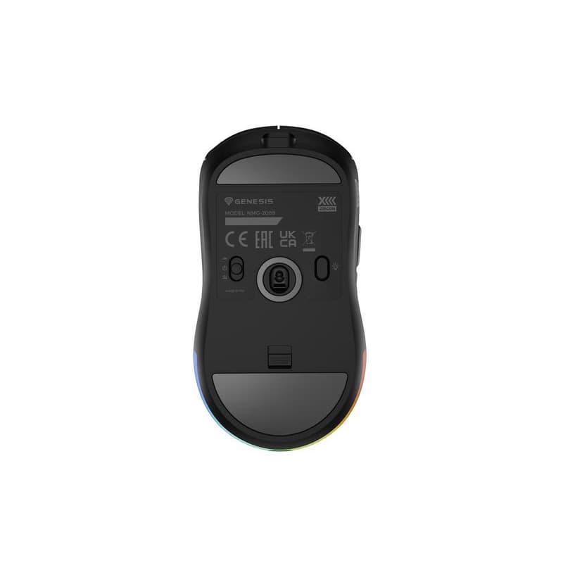 Genesis herná bezdrôtová myš ZIRCON XIII/Herná/Optická/26 000 DPI/Bezdrôtové USB/Čierna 3