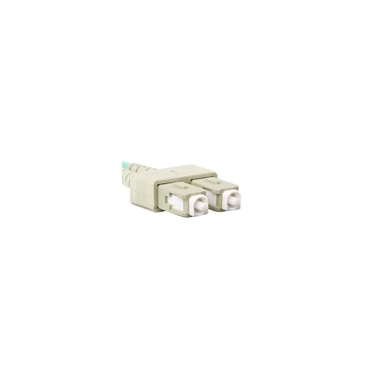 LANBERG optický patch cord MM SC/UPC-SC/UPC duplex 2m LSZH OM3 50/125 priemer 3mm, farba cyan 6