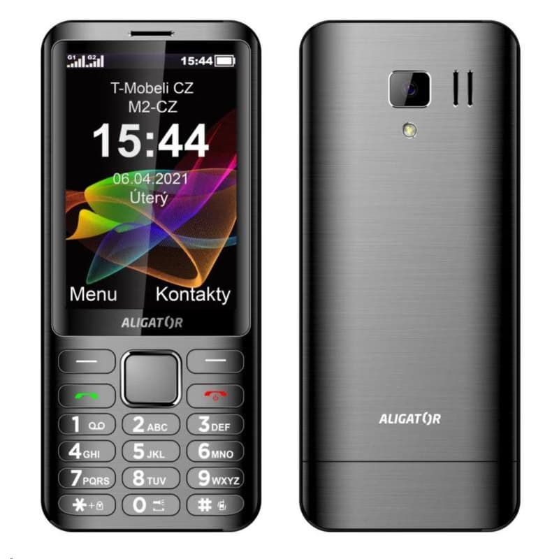 Aligator D950 Dual SIM, antracit 1