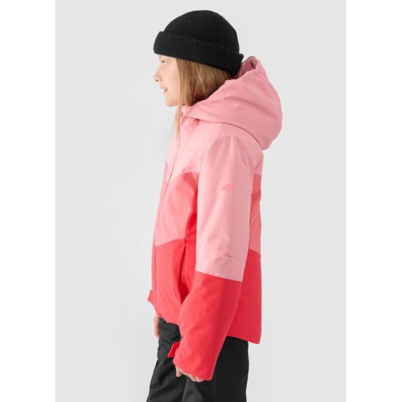 Dievčenská lyžiarska bunda 4F JUNIOR TECHNICAL JACKET-JWAW24TTJAF545-62S-RED 2