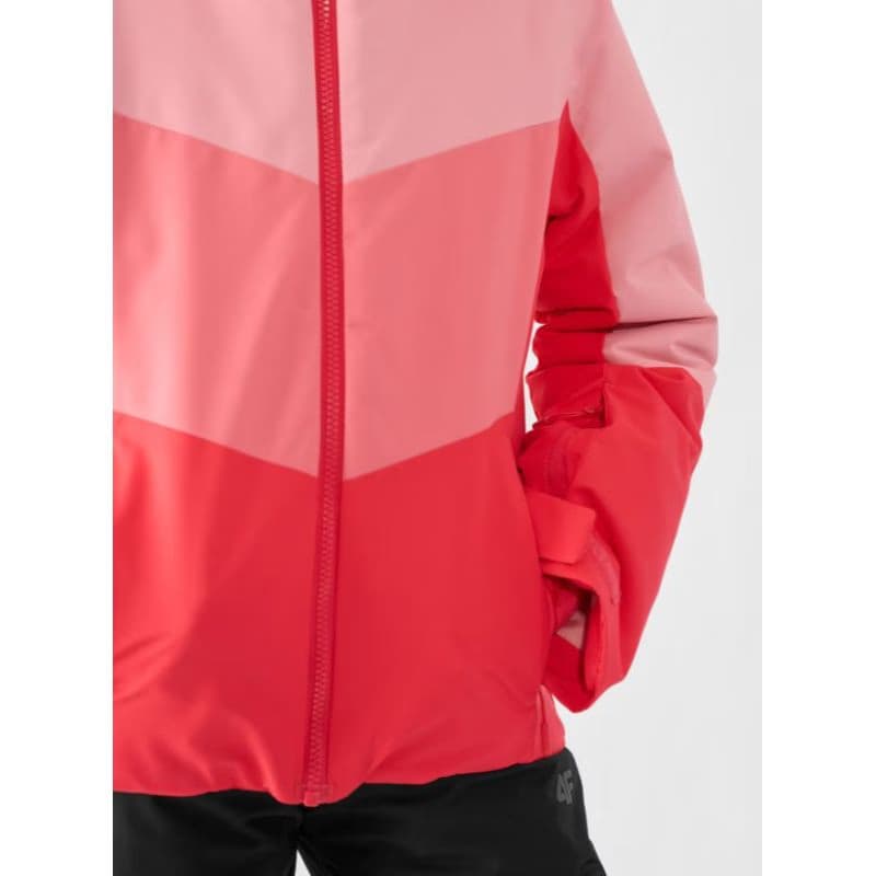 Dievčenská lyžiarska bunda 4F JUNIOR TECHNICAL JACKET-JWAW24TTJAF545-62S-RED 6