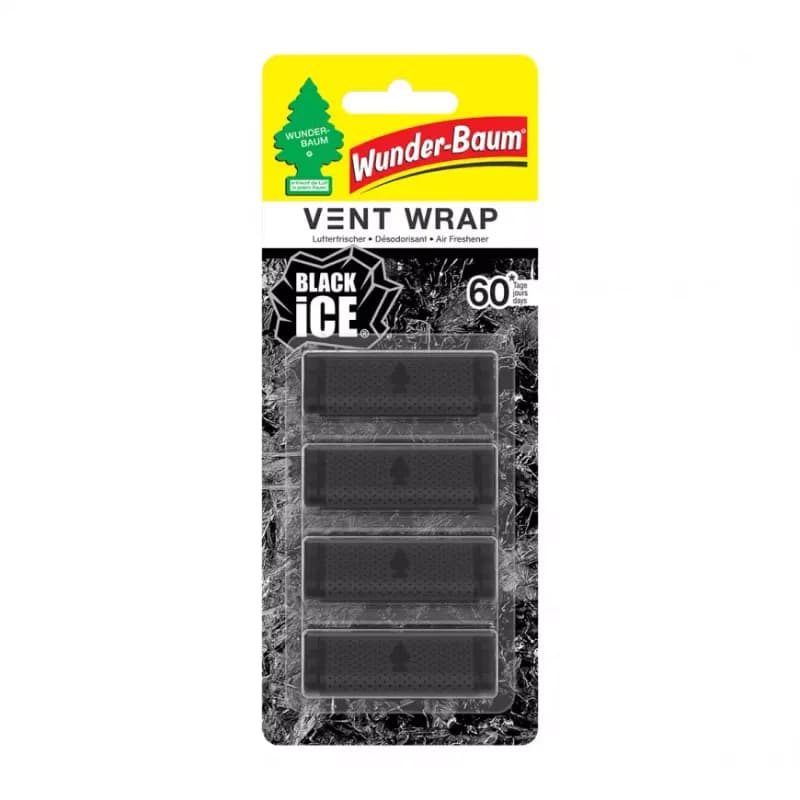 Osviežovač Wunder-Baum Vent Wrap Black Ice 1