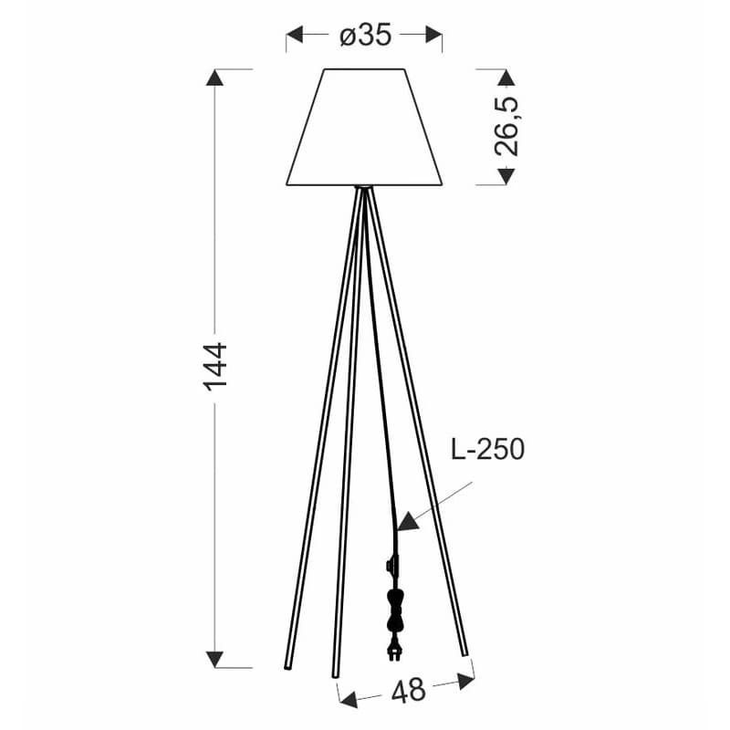 Stojaca lampa PLATINO čierna 1x40W E27 strieborné tienidlo 2