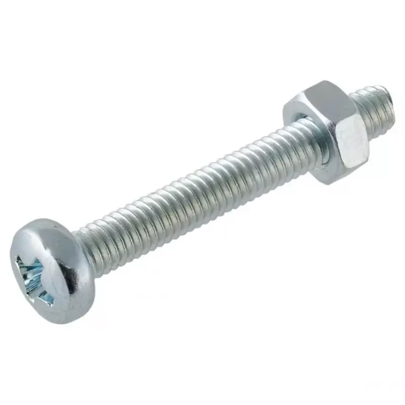 Skrutka s oblou hlavičkou pozink M3X20mm 1