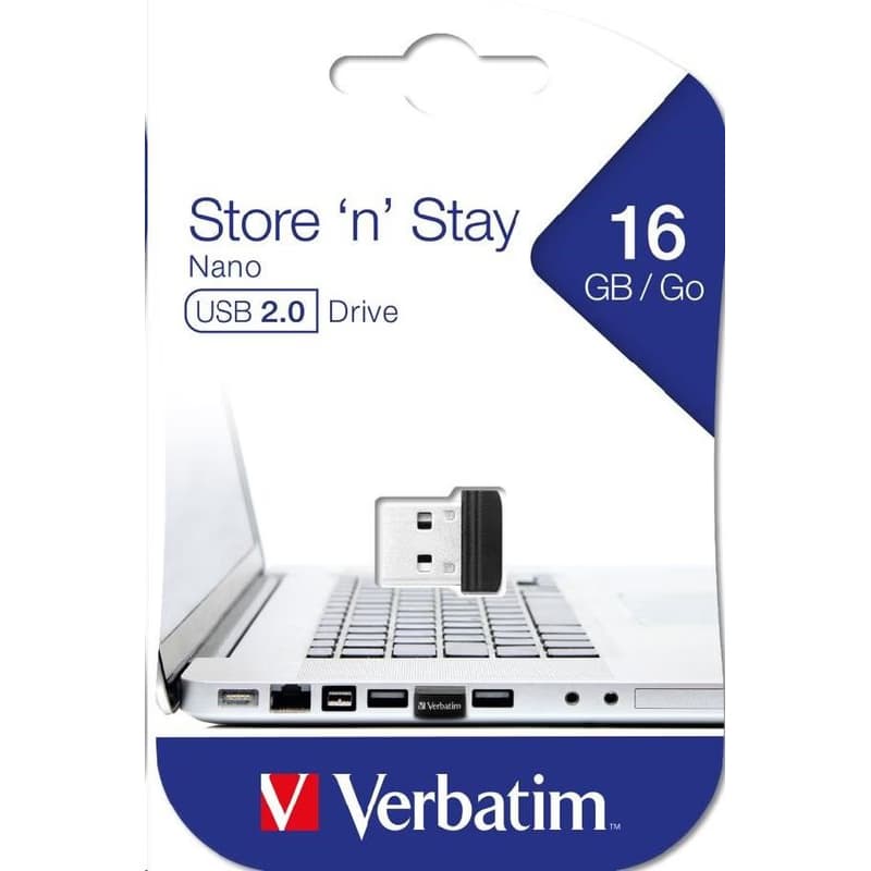 VERBATIM Flash Disk 16GB Store 'n' Stay Nano 6