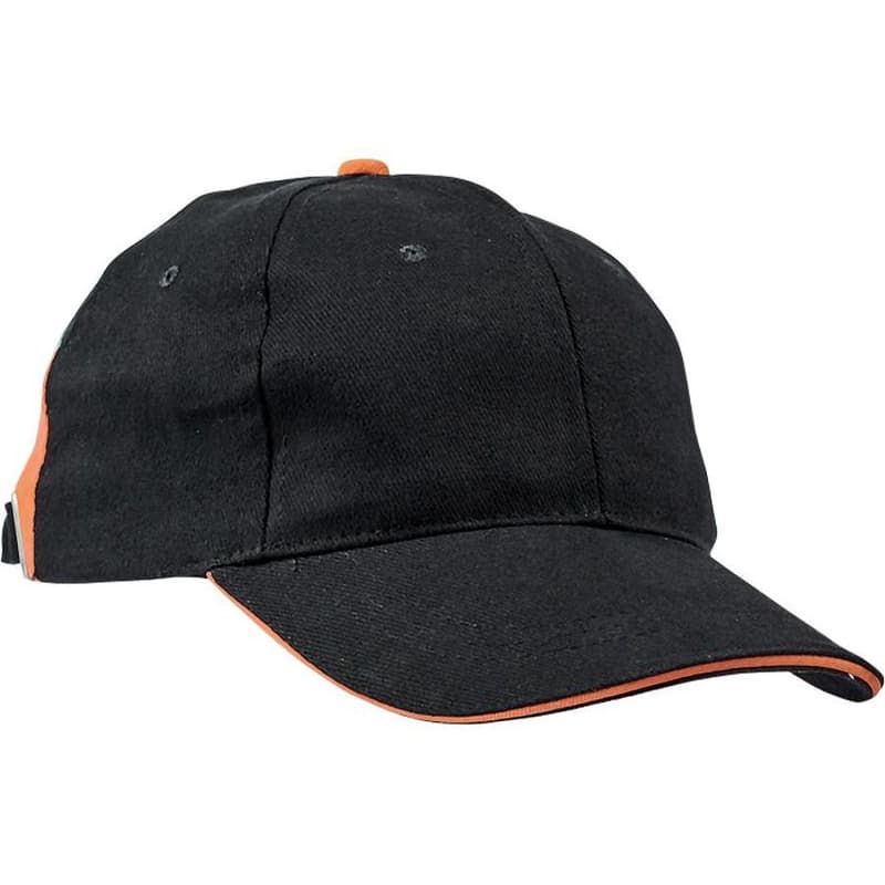 KNOXFIELD baseball čiapka čierna / červená 1