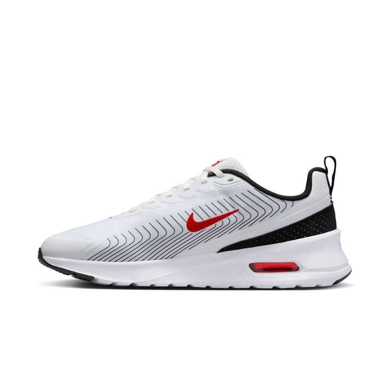 Pánska rekreačná obuv NIKE Air Max Nuaxis M white university red black 2