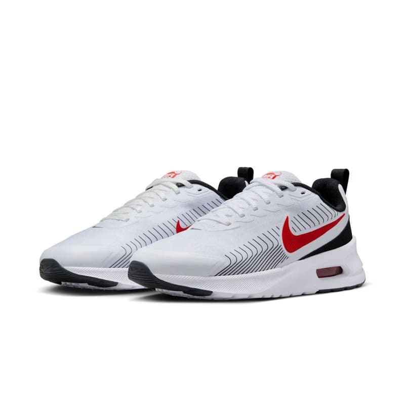 Pánska rekreačná obuv NIKE Air Max Nuaxis M white university red black 3