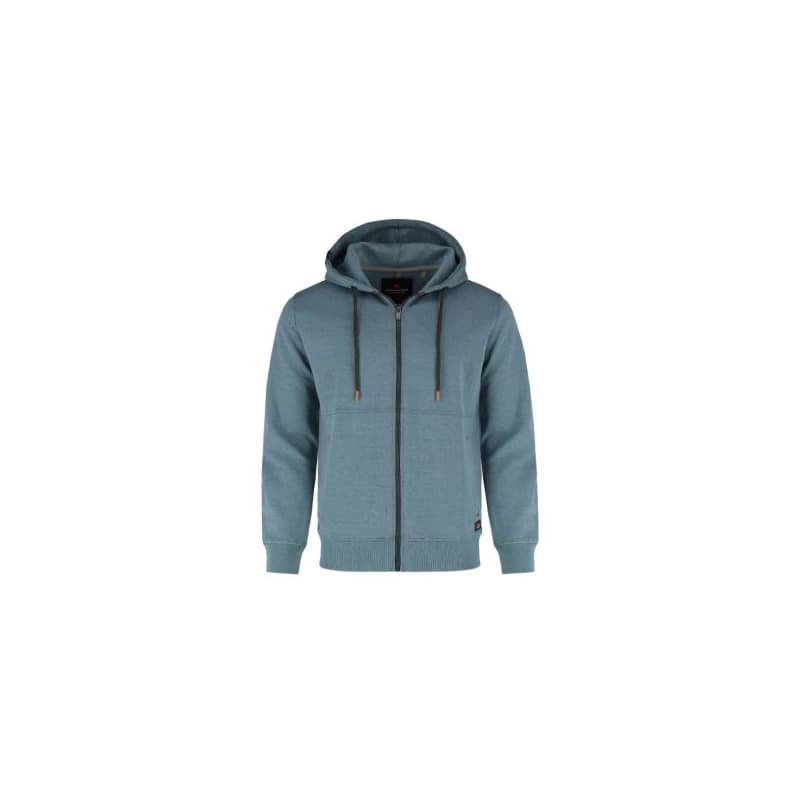 Pánska mikina so zipsom VOLCANO FLOCK-601-BLUE
