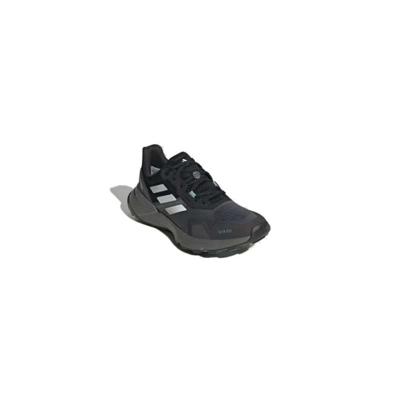 Dámska bežecká trailová obuv ADIDAS Terrex Soulstride Rain.RDY core black crystal white mint ton