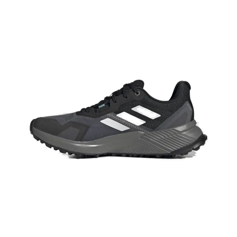 Dámska bežecká trailová obuv ADIDAS Terrex Soulstride Rain.RDY core black crystal white mint ton 3