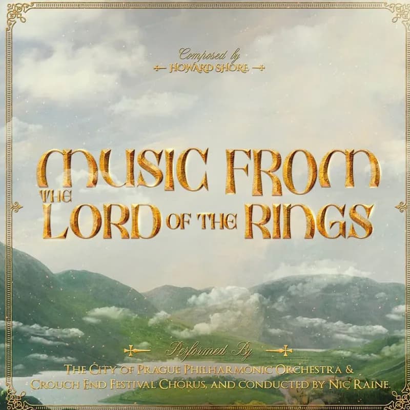 Vinyl Soundtrack - The City Of Prague Philharmonic Orchestra, Crouch End Festival Chorus - Music From The Lord Of The Rings Trilogy (Brown Vinyl) 1