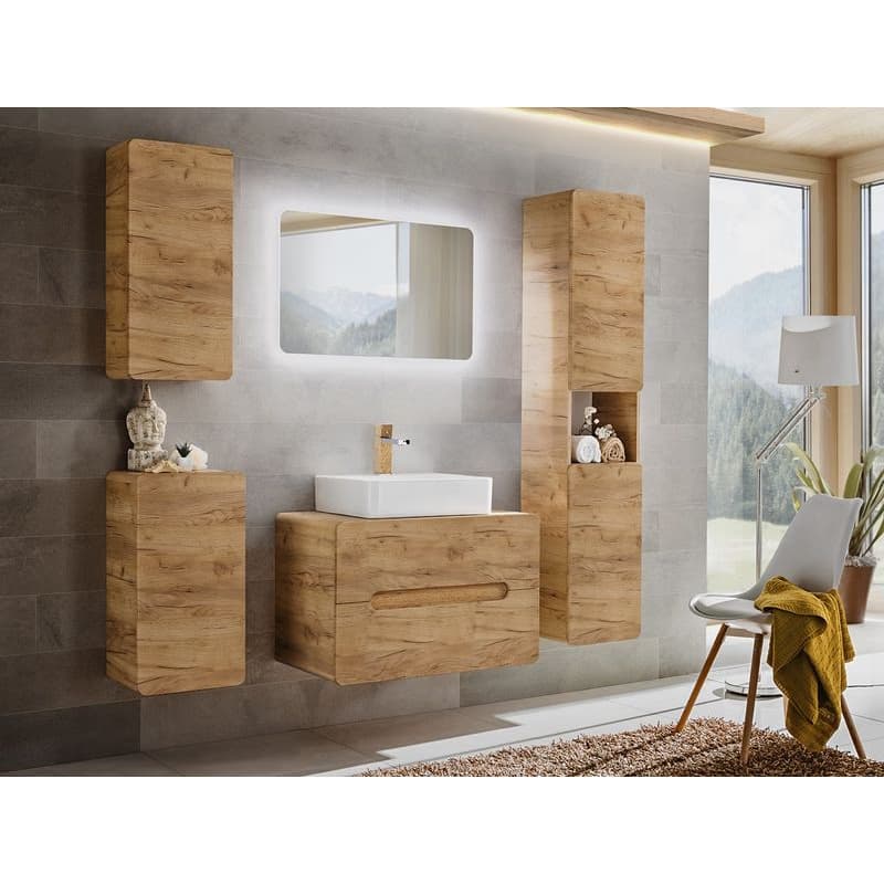 ArtCom Vysoká skrinka do kúpeľne ARUBA Craft 800 3