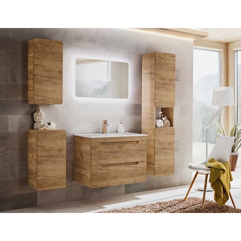 ArtCom Vysoká skrinka do kúpeľne ARUBA Craft 800 4