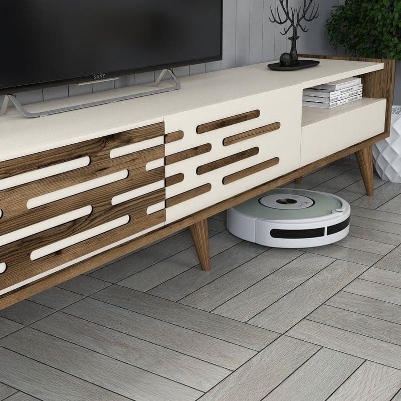 Living Room Furniture Set Valensiya - Walnut, Cream 5