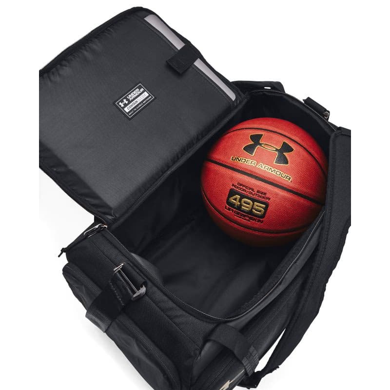 Cestovná taška UNDER ARMOUR UA Contain Duo SM BP Duffle-BLK 3