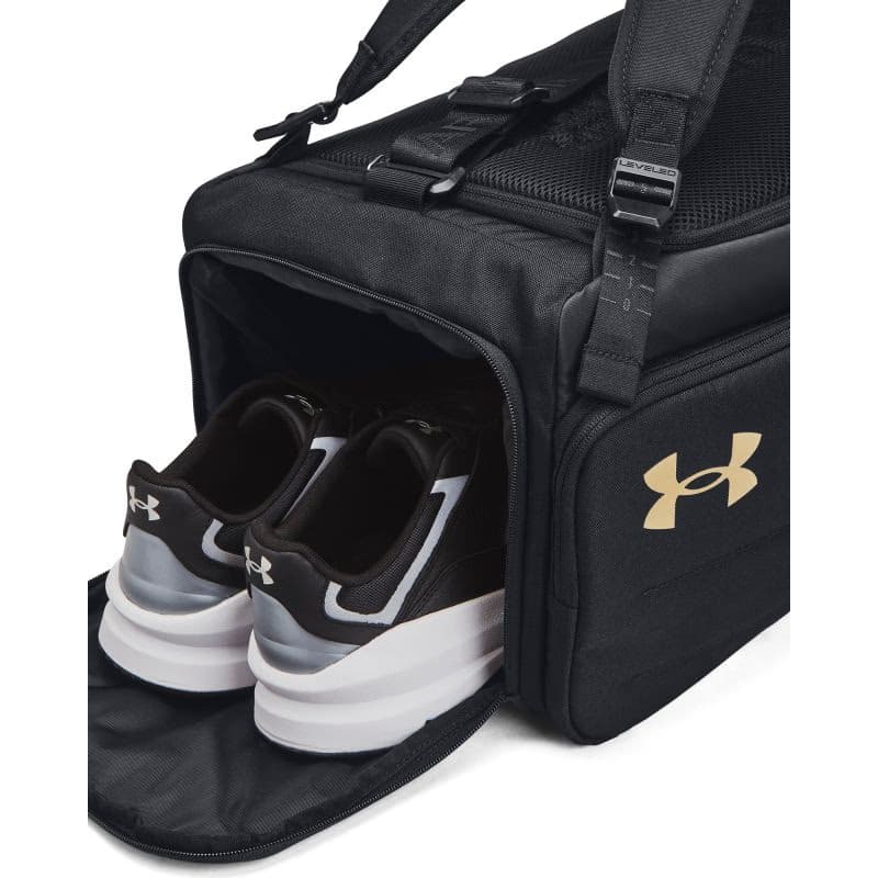 Cestovná taška UNDER ARMOUR UA Contain Duo SM BP Duffle-BLK 4