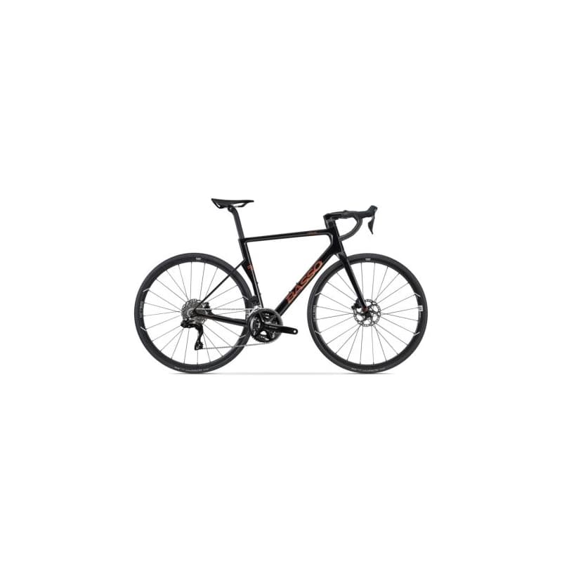 Cestný bicykel BASSO Venta R, Shimano 105 Di2, Microtech MCT, magma black