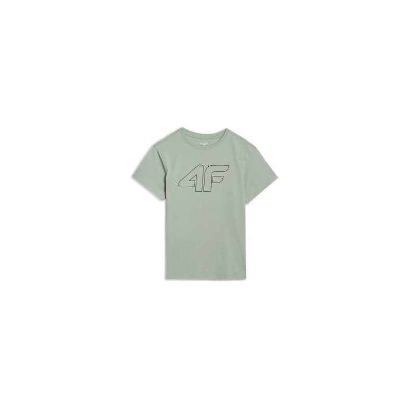 Chlapčenské tričko s krátkym rukávom 4F JUNIOR TSHIRT M2325-41S-GREEN