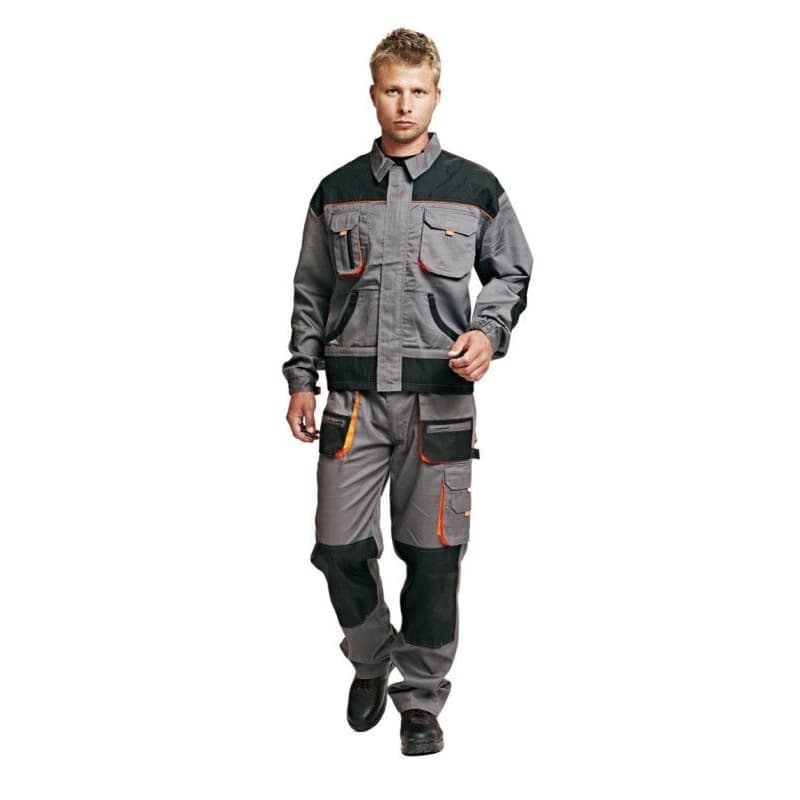 FF CARL BE-01-002 bunda čierna/červená 58 5
