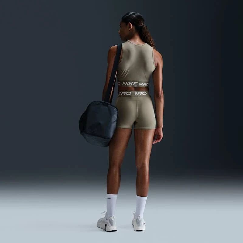 Dámske tréningové tielko NIKE PRO DF 365 CROP TANK-320-Beige 4
