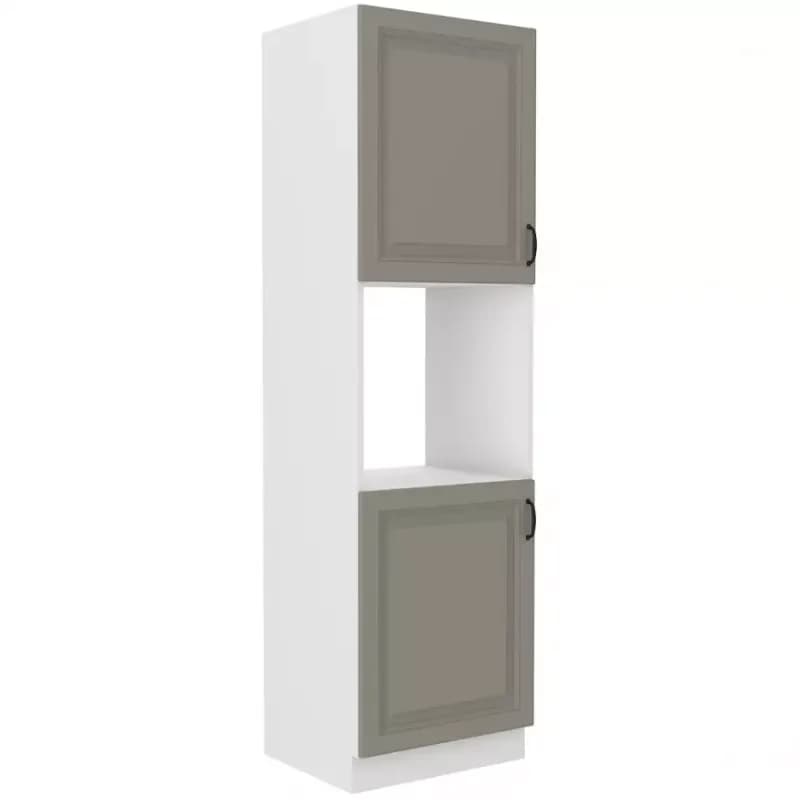 Kuchynská skrinka Stilo claygrey/biely 60dp/210 2f 1