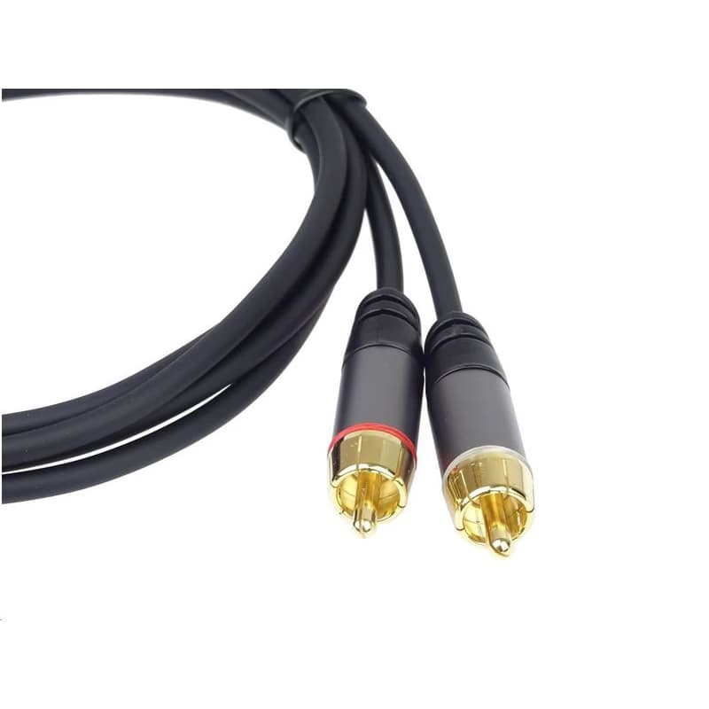 PREMIUMCORD kábel, 2x CINCH-2x CINCH M/M, 5m 5