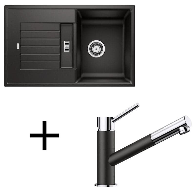 Blanco set Zia 45 S + Kano-S silgranit antracit 1