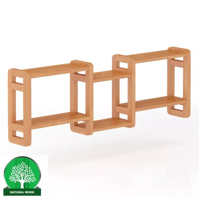 Polička borovica PK103-130x44x19 jelša 1