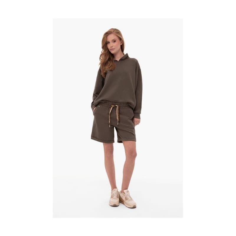 Dámske teplákové kraťasy VOLCANO HOLLY-500-BROWN 2