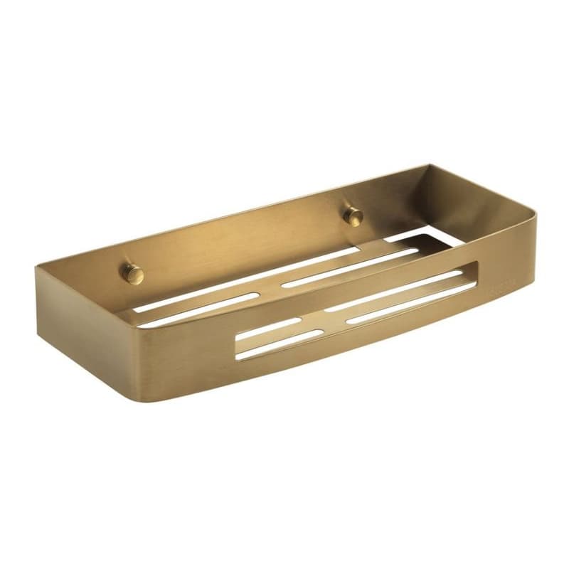 Gedy - SMART polička do sprchy, 300x45x128, zlato mat 241788 1