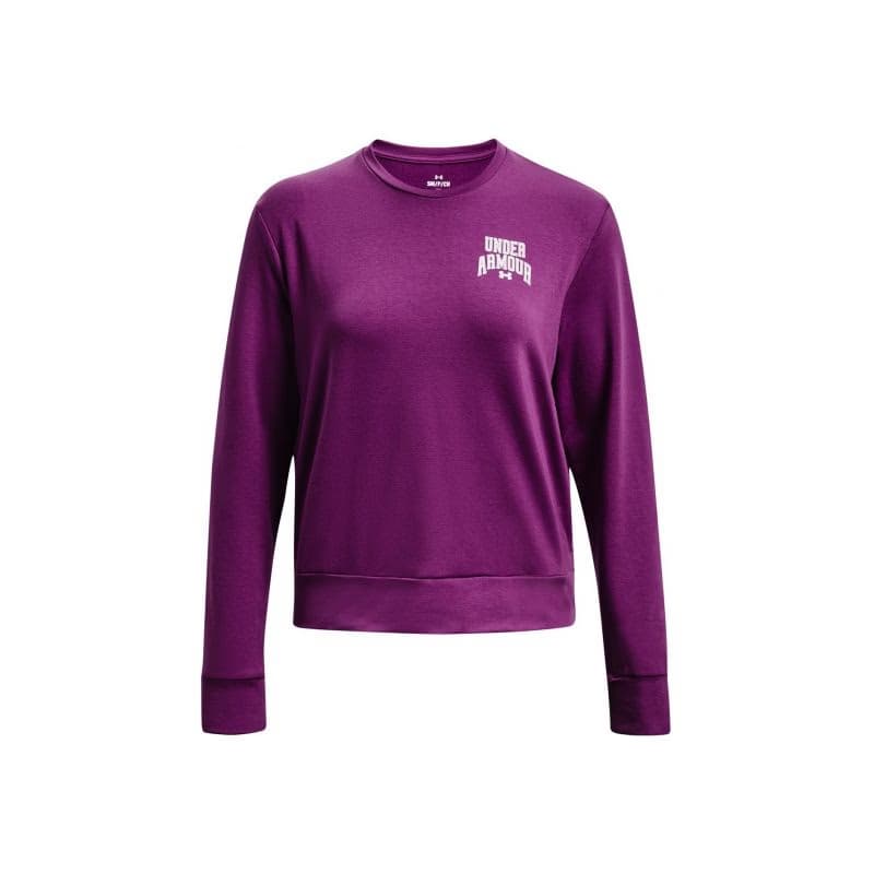 Dámska mikina UNDER ARMOUR UA Rival Terry Graphic Crew-PPL 4
