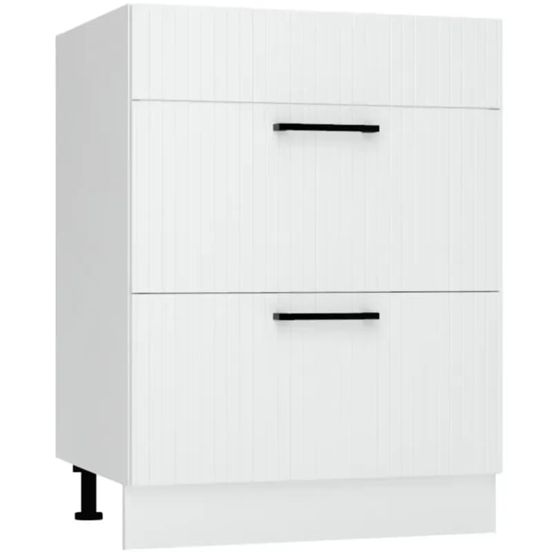 Skrinka do kuchyne  Kate d60pc s/2 zasl biely hrášok 1
