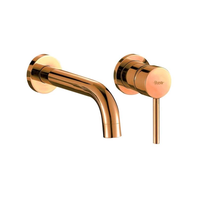 REA - Podomietková umývadlová batéria LUNGO Copper + BOX REA-B7997