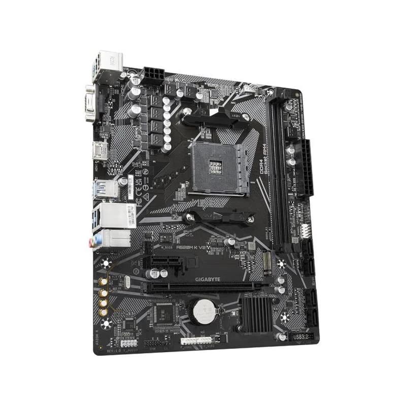 GIGABYTE MB Sc AM4 A520M V2, AMD A520M, 2xDDR4, 1xHDMI, 1xVGA, mATX 3