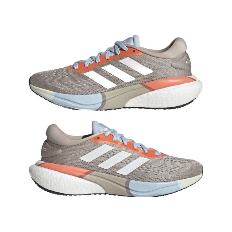 Dámska bežecká obuv ADIDAS Supernova 2X Marimekko light brown cloud white ice blue 3