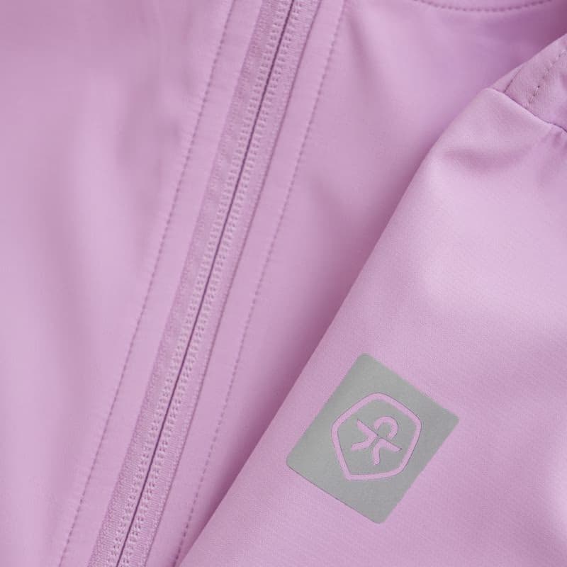 Dievčenská turistická softshellová bunda COLOR KIDS Girls Softshell - Light weight-6285-Orchid 4