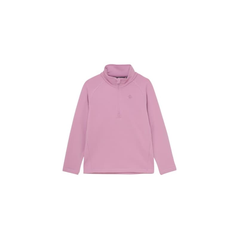 Dievčenská lyžiarska flisová mikina COLOR KIDS Fleece Pulli - Stretch-741821.5214-Lilac chiffon