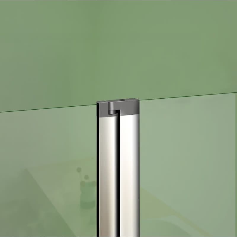 H K - Vaňová zástena s pevnou stenou V2 100 cm, číre sklo SE-V2 100 3