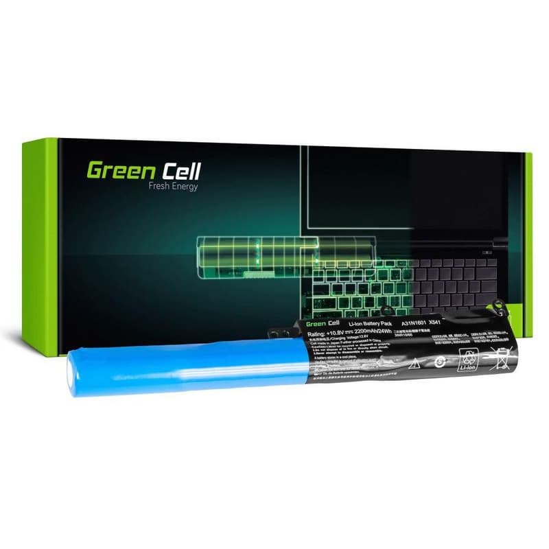 Green Cell Battery A31N1601 pre Asus R541N R541NA R541S R541U R541UA R541UJ Vivobook Max F541N F541U X541N X541NA X541S X541U 1