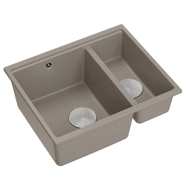 Quadron Quadron - Granitový drez Logan 150 Beige Zlaty HCQL5646U4-G1_U 2