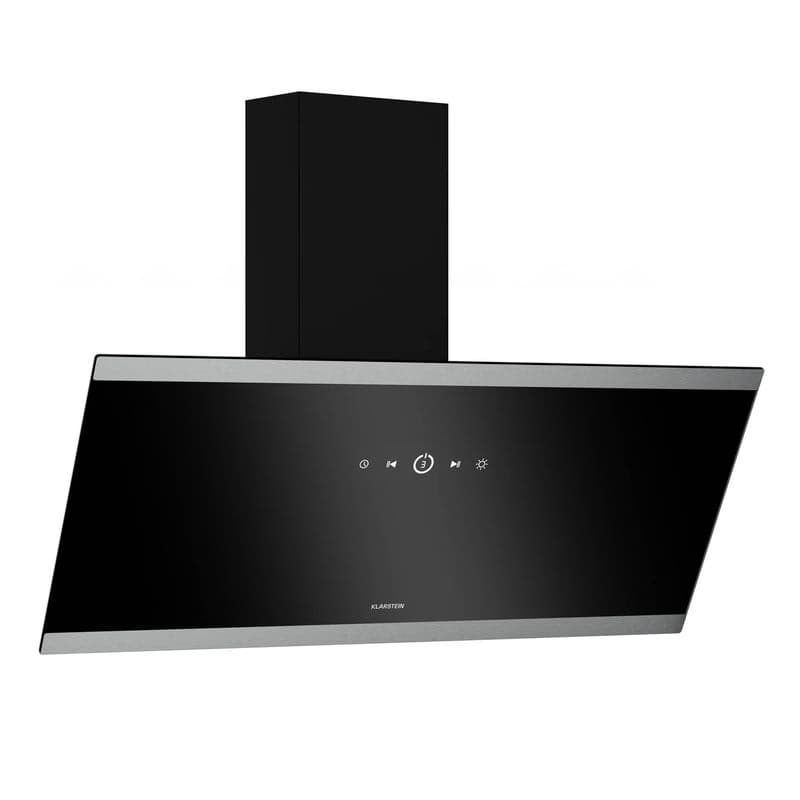 Klarstein FlashLine digestor, A++, 524 m³/h, 3 úrovne, dotykový, tichý, LED, odsávanie/recirkulácia, 100 W