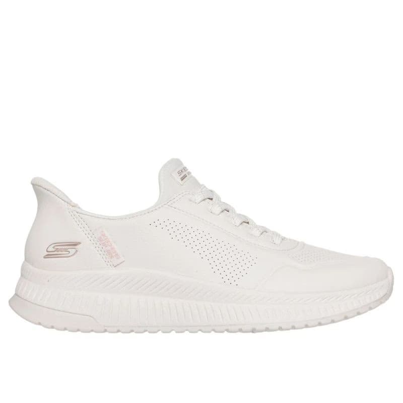 Dámska rekreačná obuv SKECHERS Bobs Squad 4 Key Look Slip-Ins W white 2