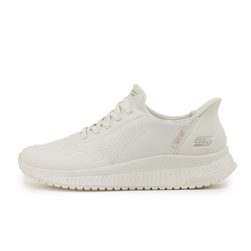 Dámska rekreačná obuv SKECHERS Bobs Squad 4 Key Look Slip-Ins W white 4