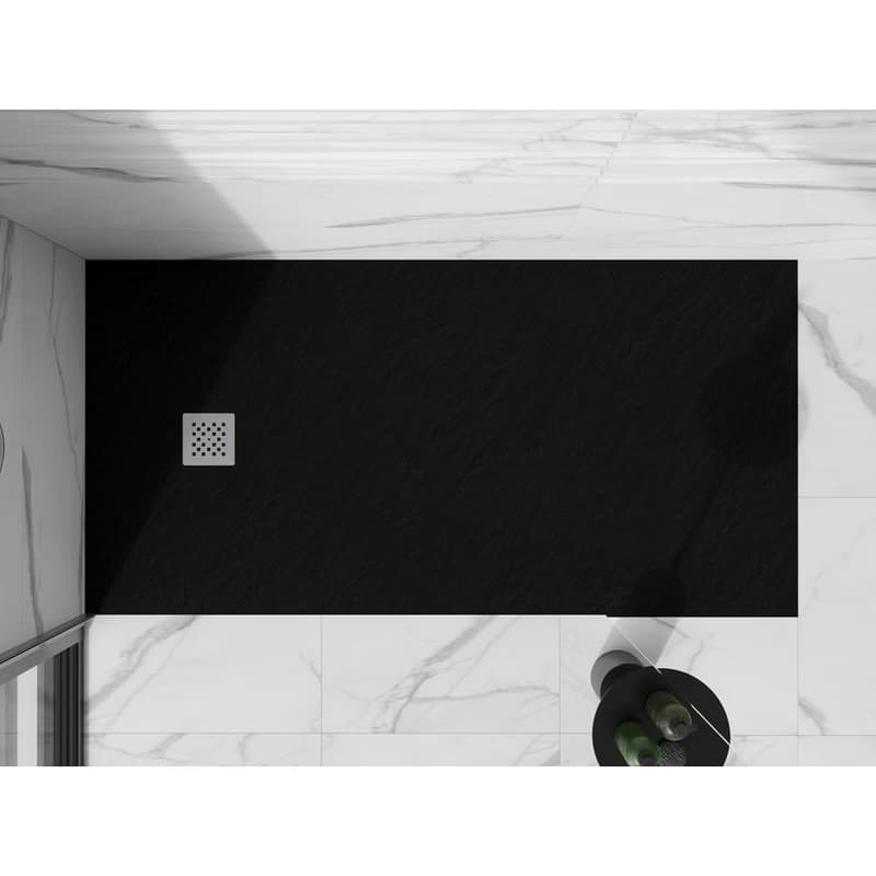 MEXEN - Stone+ sprchová vanička obdĺžniková 180x80, čierna 44708018 4