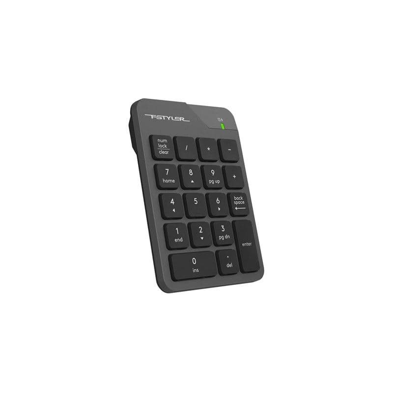A4tech FSTYLER bezdrôtová numerická klávesnica, USB nano, šedá 1