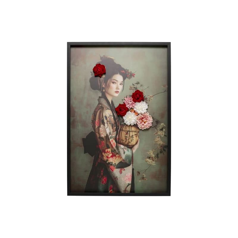 Kimono Girl obraz na plátne 84x124 cm 1